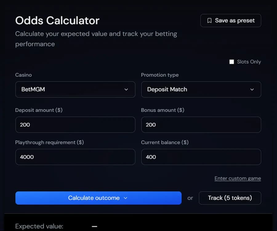 Calculator screenshot